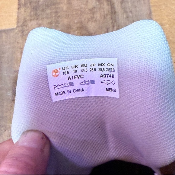 🥾 Timberland Euro Sprint Hiker Boots – A1FVC – Brown & Blue Leather – Size 10.5 - Picture 8 of 10